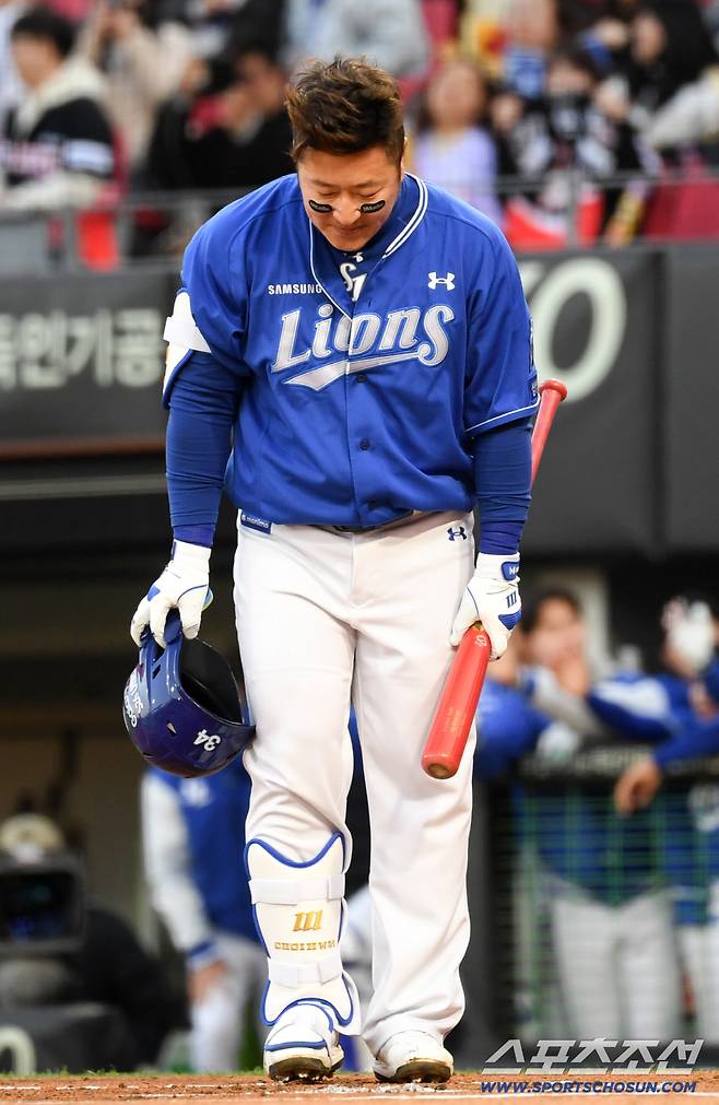 '그동안 감사했습니다' 삼성 유니폼 입고 광주 찾은 최형우, 광주 팬들 향해 진심 담긴 인사