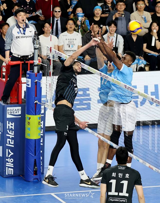 대한항공 외인 교체 오히려 '악수' 되나, 허수봉