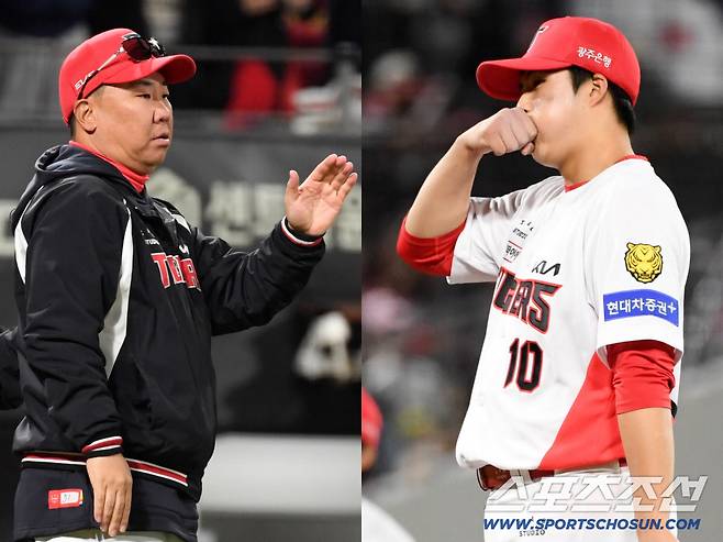 '데뷔 첫 승 챙겨줄 때가 아니었다' 인내심 한계 이범호 감독, 팀 분위기가 먼저였다 [광주 현장]