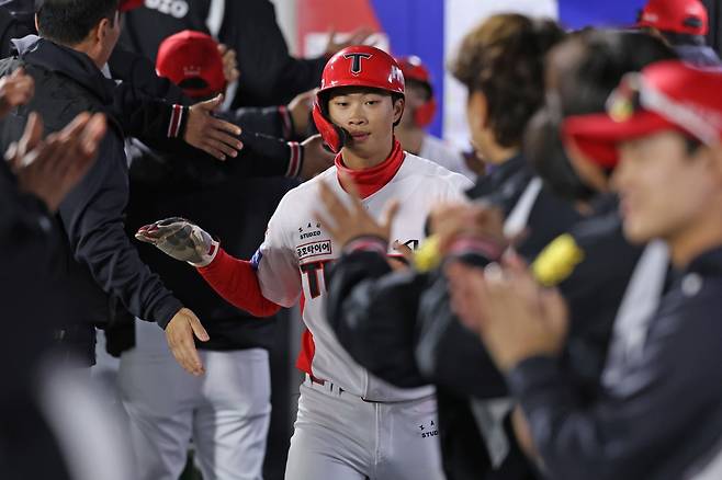 KIA 타선에 큰 힘 되네…'데뷔 첫 멀티히트' 박재현