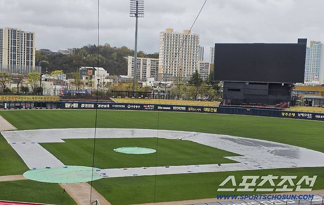 [오피셜]네일 vs 후라도, 1선발 결승 빅매치였는데...하늘이 안 돕는다. 광주 우천취소