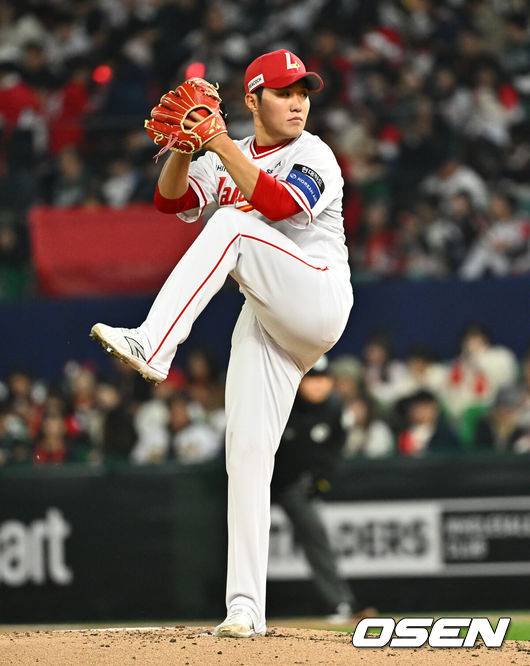 보크로 선취점 헌납→스리런 홈런 허용, 사령탑은 왜 자책했을까 “결과론이지만 내 책임” [오!쎈 인천]