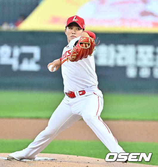 보크로 선취점 헌납→스리런 홈런 허용, 사령탑은 왜 자책했을까 “결과론이지만 내 책임” [오!쎈 인천]