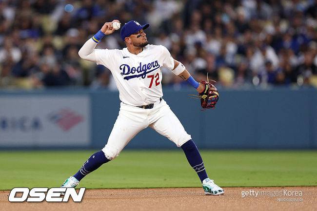 ‘김혜성 긴급 출전’ 이런 비극적 사연이…갑작스런 부친상→출전 강행, 로하스의 애끓는 사부곡 “아버지도 내가 경기 뛰는 걸 원했을 것”