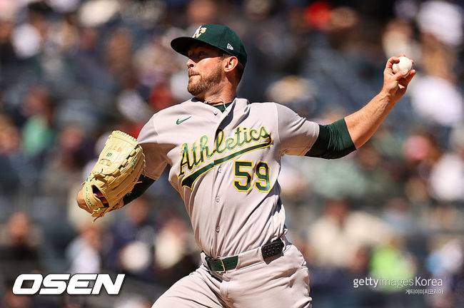 '스타군단' 양키스의 치욕, 1979년 이후 무려 47년 만의 패배…노히트 위기도 간신히 면하다