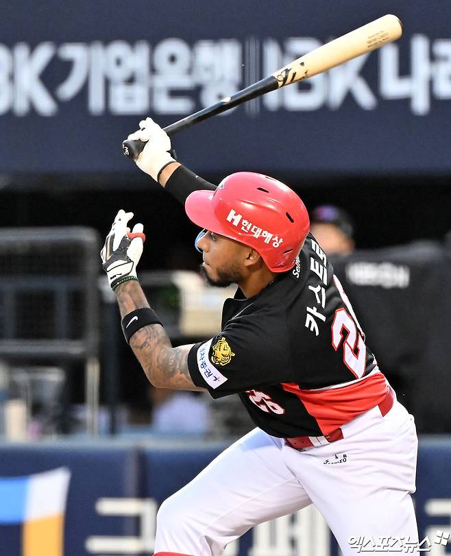 '리그 2위' KIA 외인 타자 감 잡았나…