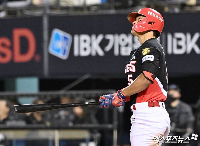 4도영, '130m 초대형' 홈런! 해답 나왔다…KIA, 한화 6-5 격파→네일 QS 첫 승+김범수 친정 첫 상대 SV [대전:스코어]