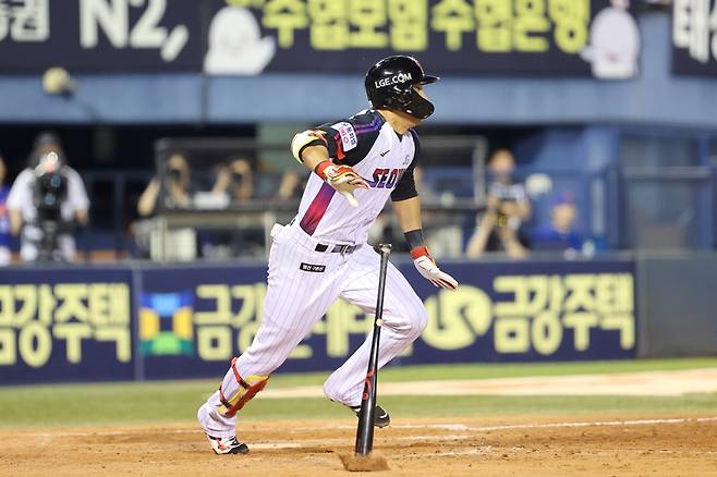 테이블세터 7번 나가고, 중심타선이 9타점 폭발…염경엽 감독 활짝