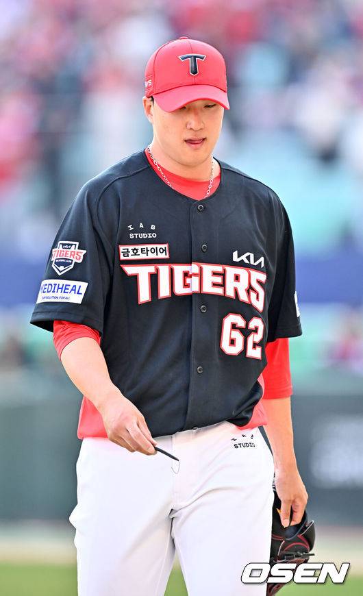 '볼볼볼볼볼볼→투런 홈런' 307일 만의 세이브 민낯…경기 못 끝낸 KIA 마무리, 이대로 괜찮을까 [오!쎈 대전]