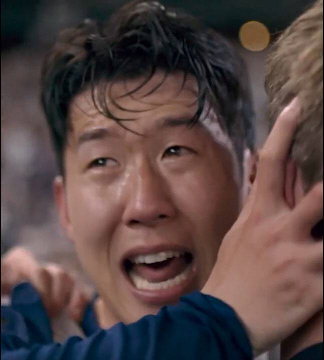 손흥민 대통곡