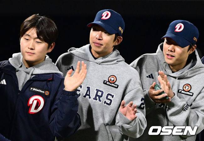 ‘롯데→두산’ 초대형 트레이드 대박 터졌다! 번트 실패 딛고 연장 결승타, 못말리는 스타성 “오히려 클러치상황이 안 떨려”