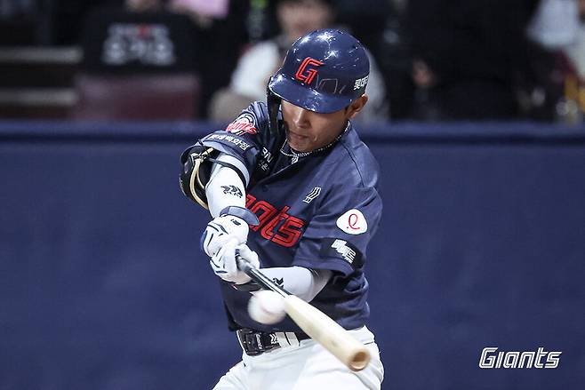 '타율 0.355' 폭주! 결국 롯데 중견수는 마황…황성빈의 바람