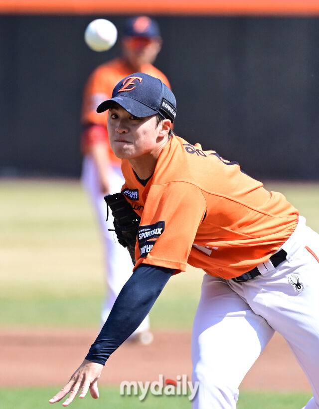 '와' 한화 진짜 어떻게 단돈 1.5억에 특급 선발 영입했나…대만 특급 148km KKKKK 위력투, KIA 압도하다 [MD대전]