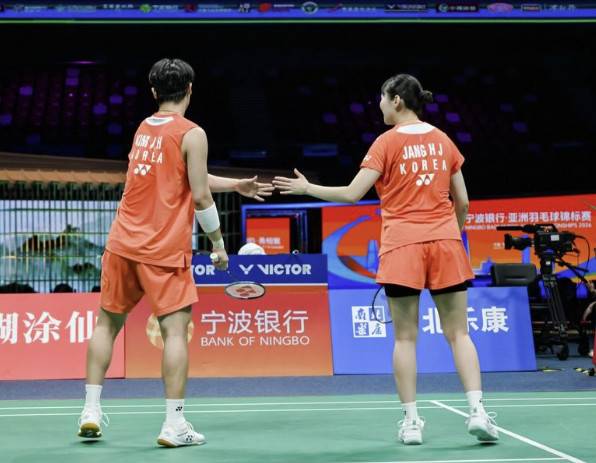 세계 1위 中 침몰…147위 韓 김재현-장하정, 아시아 제패 '초대형 이변' 찬스 잡았다→亞 선수권 혼합복식 '파란의 결승행'