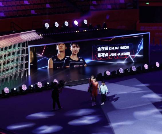 세계 1위 中 침몰…147위 韓 김재현-장하정, 아시아 제패 '초대형 이변' 찬스 잡았다→亞 선수권 혼합복식 '파란의 결승행'