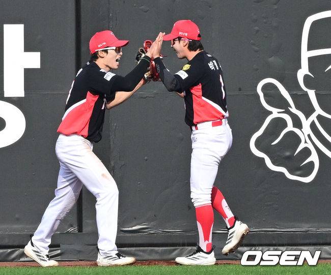 '공포의 호령존' 이걸 잡다니…KIA 연이틀 1점 차 승리, 슈퍼캐치 없었다면 결과 또 몰랐다 [오!쎈 대전]