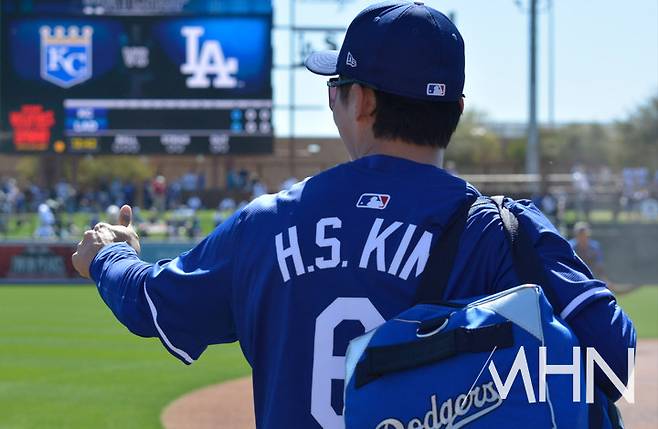 '뭔 일이래' 김혜성, 이틀 연속 선발출전…12일 텍사스전 '유격수-9번 타자' 발탁