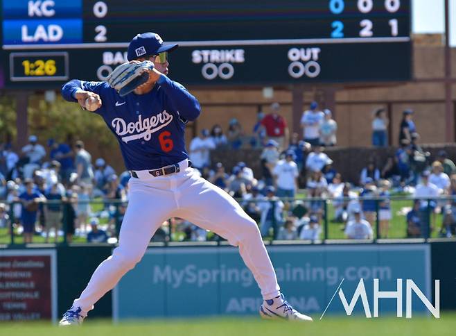 '뭔 일이래' 김혜성, 이틀 연속 선발출전…12일 텍사스전 '유격수-9번 타자' 발탁