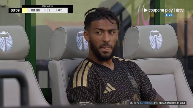 ‘흥민이 형 없으니 이렇게 힘들 줄은…’ 어떻게든 1도움 만든 부앙가, 조기 교체된 후 ‘씁쓸한 멍때리기’