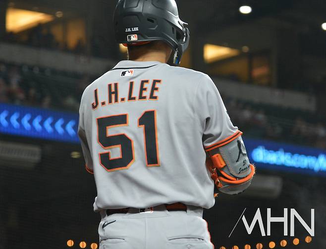 '장하다' 이정후, 이틀 연속 '멀티히트쇼'…볼티모어전 4타수 2안타, 시즌 타율 0.200