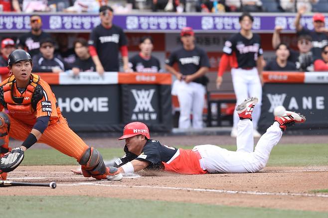 '한화 원정 싹쓸이' KIA, 10위→공동 5위 수직 상승 해냈다…