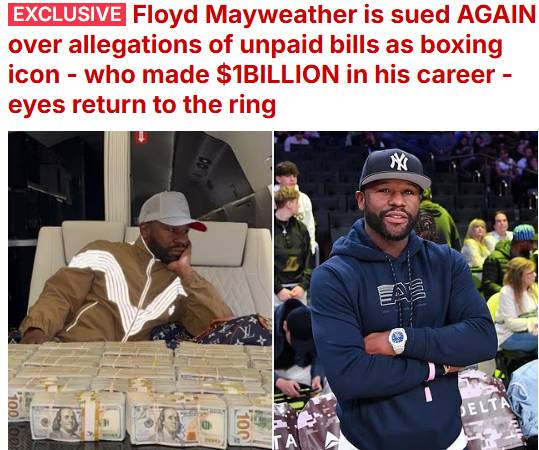 '무려 1조 4855억 벌고 빚더미' 역대 최강 복서, 이 무슨 추태인가? '돈다발 자랑' 모두 쇼였다