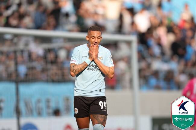 ‘K리그가 영 안 맞았나’…대구 떠난 후 펄펄 나는 중→’10경기 9골’ 미친 활약