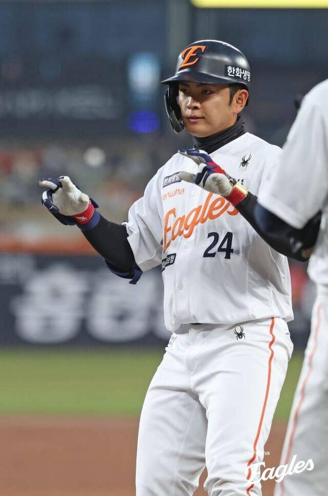 'KKKKKKKK' 한화가 LG 잡았다, 권광민 결승 희생타+유로결 4출루+임종찬 안타-3루타…승승 1위 질주