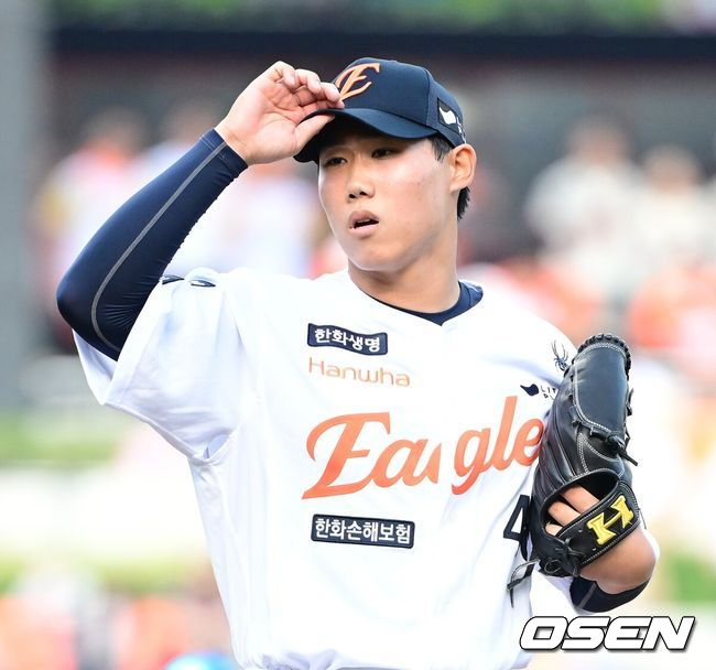‘156km’ 한화 9라운드 파이어볼러, 또 1이닝 ‘KKK’ 퍼펙트...경이로운 탈삼진율 69%