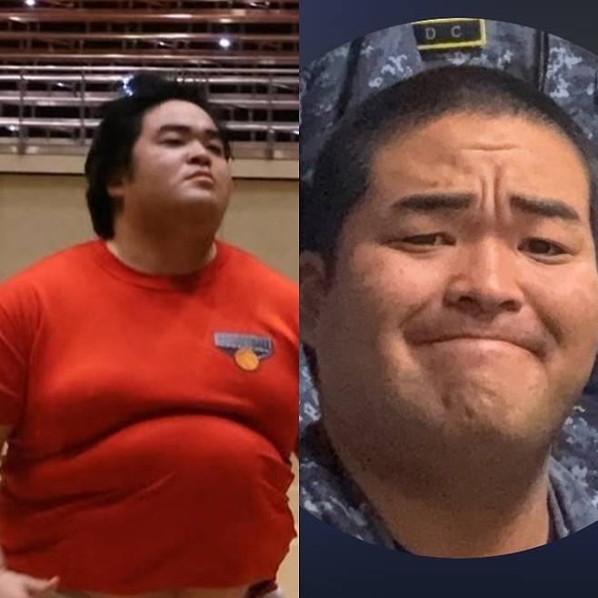 '파격' 프로 입단하려고 64kg 증량→무려 174kg '초대형 거인' 됐다, 심지어 군인 출신인데...