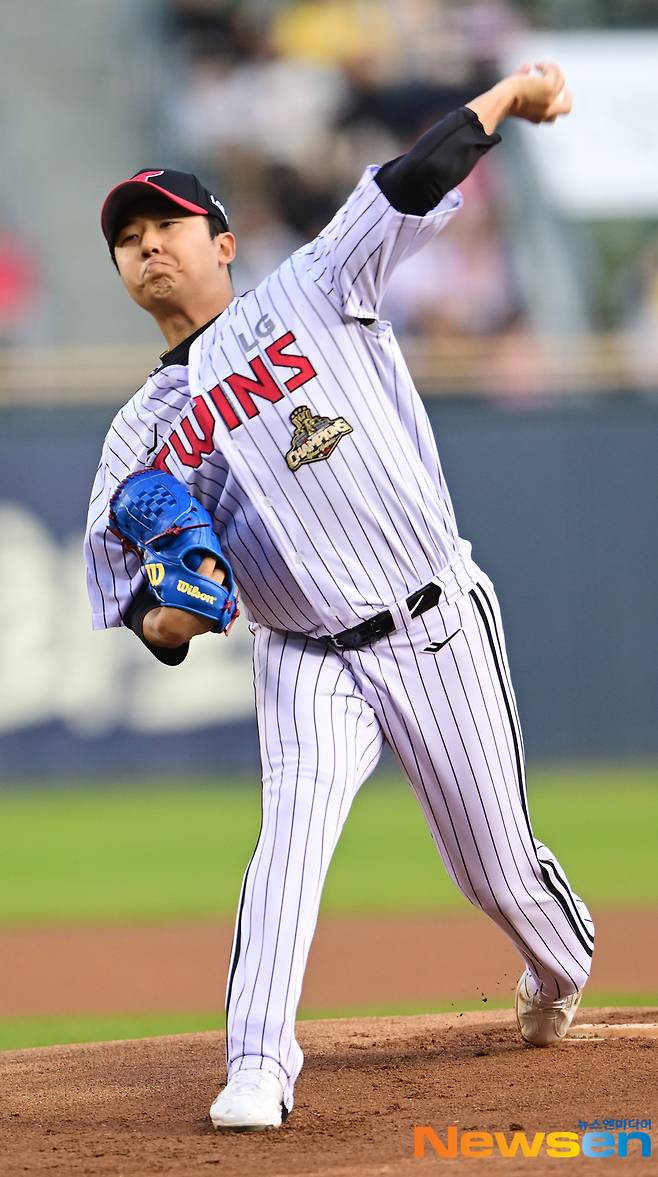 ‘송승기 호투+오스틴 결승포’ LG, 롯데 꺾고 7년만의 8연승 질주