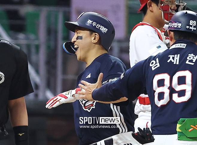 '한화→두산' 손아섭 이날만 기다렸나? 홈런+2볼넷 미친 활약…두산, SSG 꺾고 2연패 탈출 [인천 게임노트]