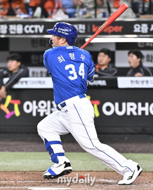 '와 삼성 26억 잘 썼다' 최형우 정말 늙지 않는구나, '두산행' 손아섭 이어 KBO 역대 2호 2600안타 [MD대전]
