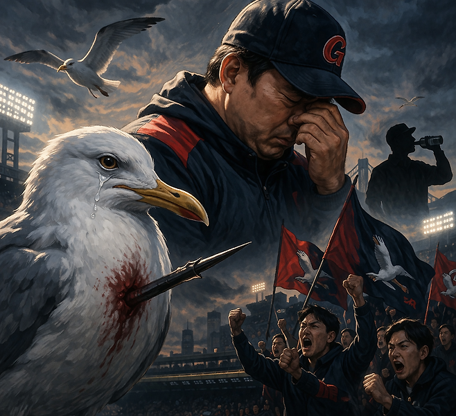 부산 갈매기 가슴에 ‘비수’ 꽂은 롯데…“살다 살다 별일을” 김태형 감독의 깊은 한숨