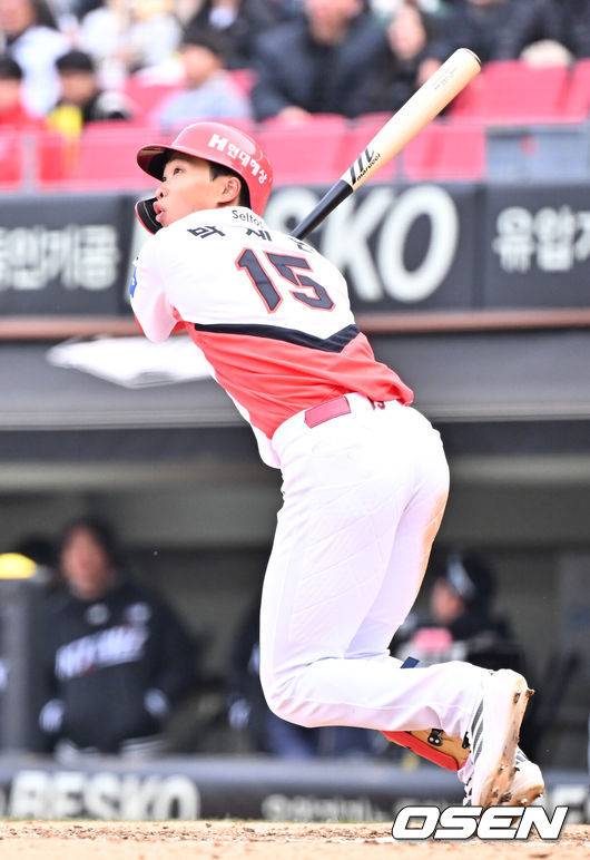 만루 홈런 터뜨린 김도영도 극찬했다! 7G 연속 안타+리드오프 같은 공포의 9번 타자 [오!쎈 광주]