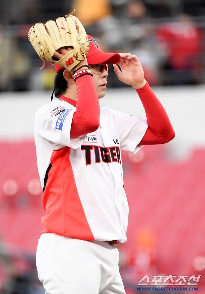 '고작 138㎞?' 이래서 KIA 국내 1선발이다, 38살 대투수의 생존법…