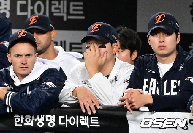 '김경문 결단' 한화 마무리 전격 교체…ERA 9.00 김서현 대신 '대체 외인' 쿠싱 깜짝 카드 쓴다 [오!쎈 대전]