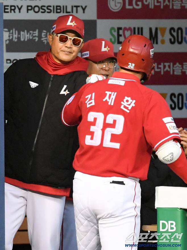 1할도 무너질 위기...6연패 탈출은 했는데, 터지지 않는 4번 김재환 어찌하나 [인천 현장]