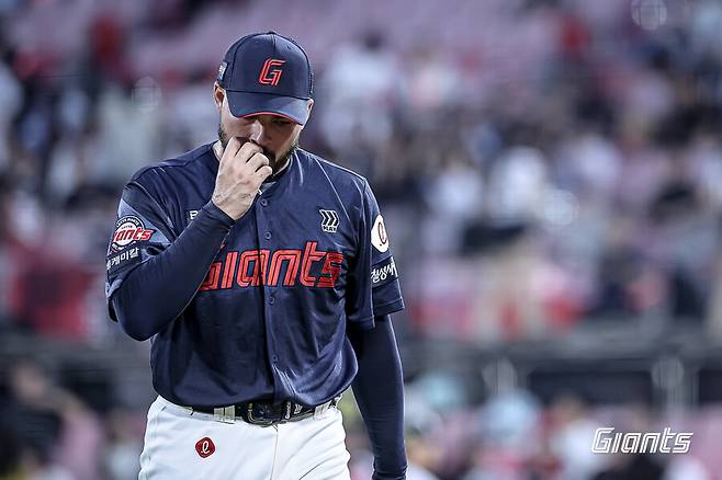 이러니 롯데가 포기했나… 용두사미 前 롯데 파이어볼러, 복귀전서 조기 강판 수모