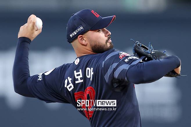 이러니 롯데가 포기했나… 용두사미 前 롯데 파이어볼러, 복귀전서 조기 강판 수모
