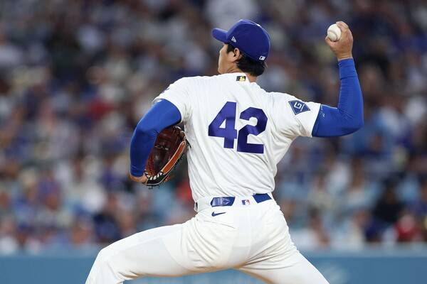 오타니 6이닝 1실점 10K… '첫홈런' 김혜성이 승리요건 만들었다