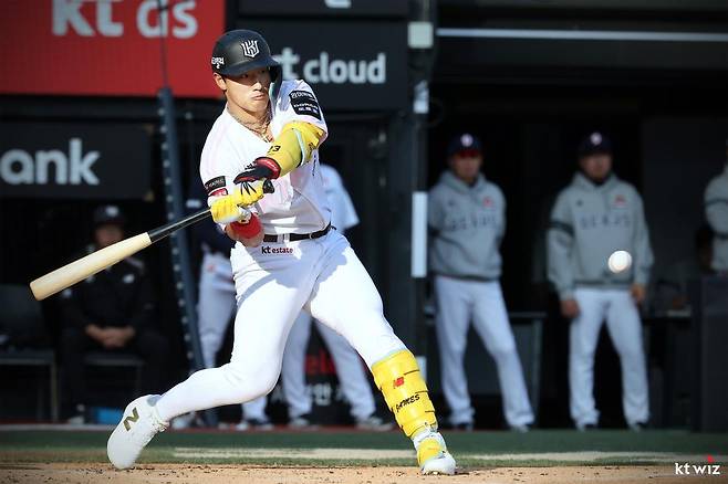 프로야구 kt 어쩌나…안현민·허경민, 햄스트링 부분 손상 진단