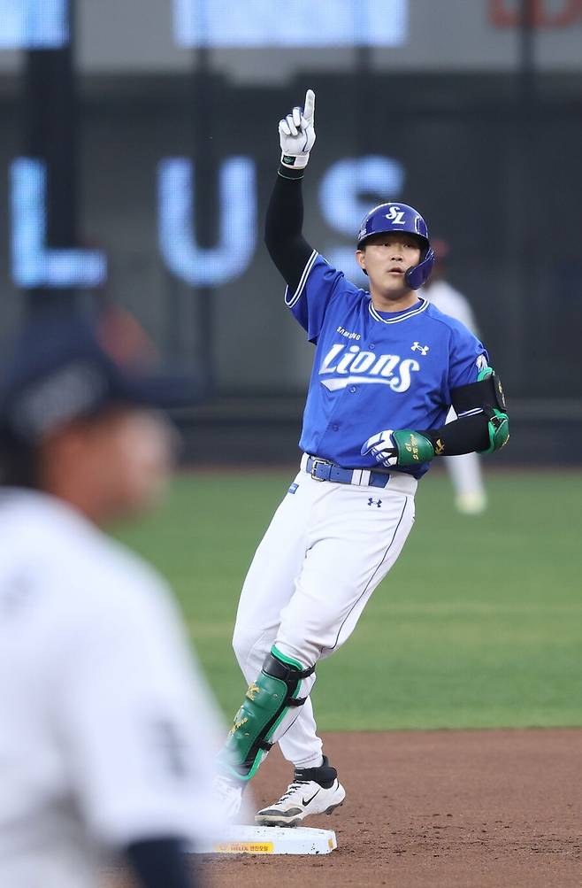 삼성 왜 53홈런 거포 없어도 단독 1위 잘 나가나…2차 드래프트서 건진 슈퍼백업은 보석 그 자체