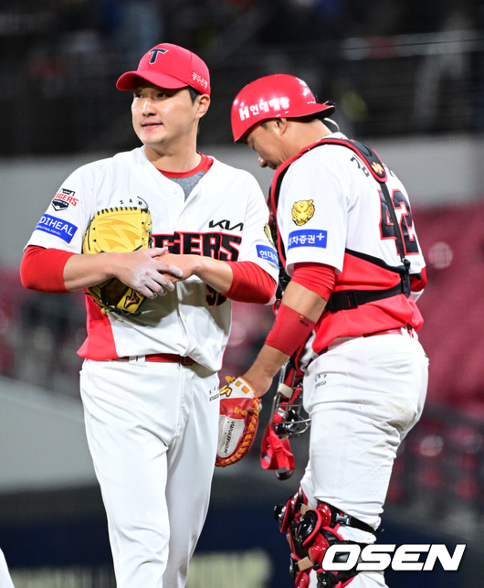 '10R 기적' 임시 클로저, KIA 마무리 구도까지 바꾸나...이범호 결단