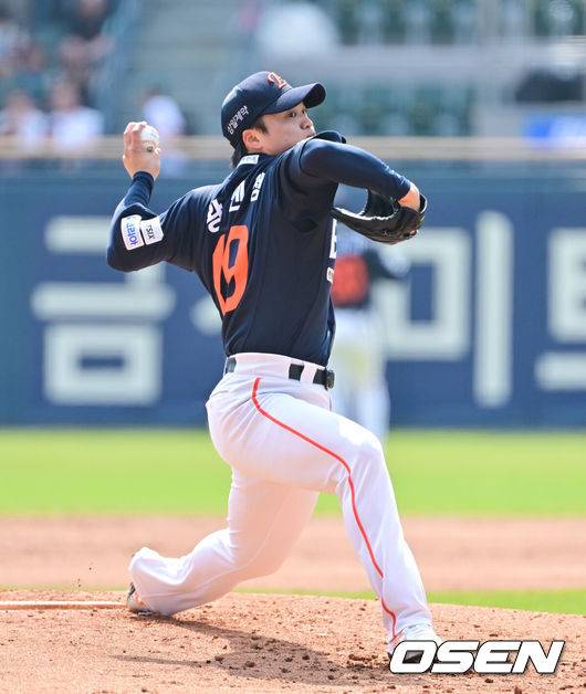 '손아섭과 트레이드' 두산→한화 이교훈, 16일 1군 엔트리 등록…이상규 말소 [오!쎈 대전]