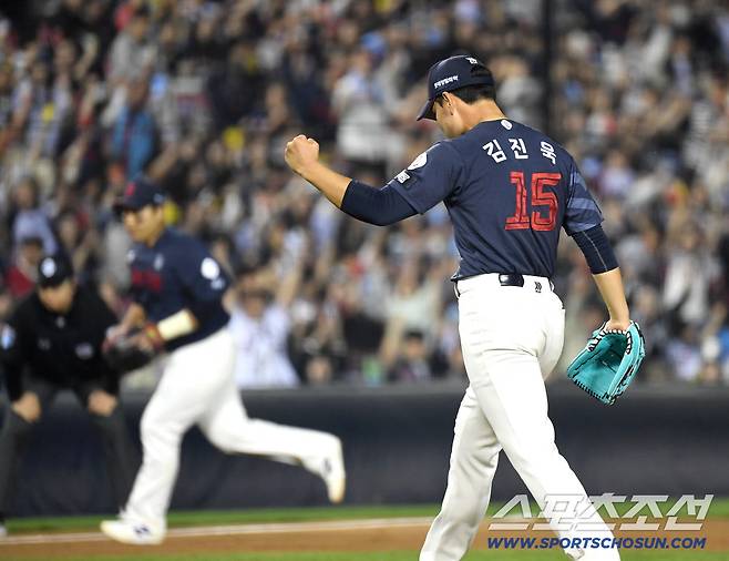 '와, 이게 된다고?' 14⅔이닝 1실점 '사직 스쿠발·랄리' 떴다…동갑내기 배터리 퍼펙트 호흡→
