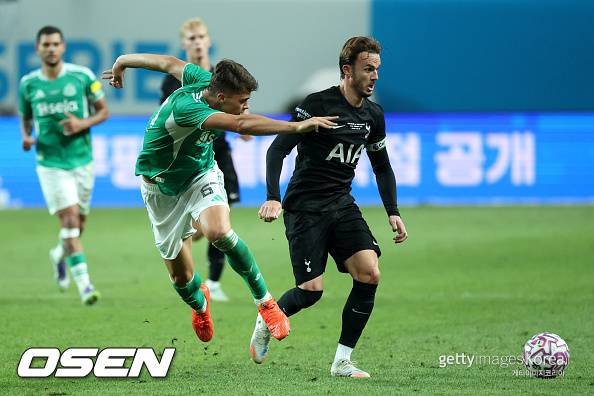 ‘강등권 추락’ 손흥민 떠난 토트넘, 오랜만에 희소식…매디슨, 벤탄쿠르 훈련 복귀