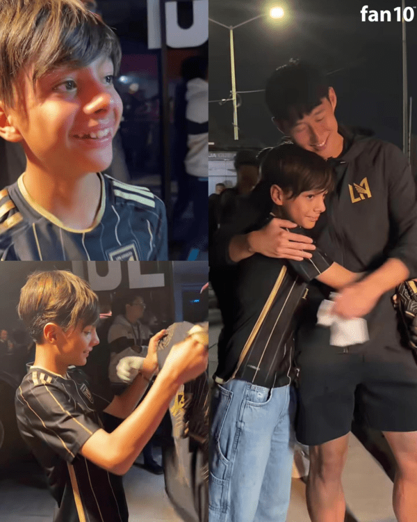 손흥민, '꼬마 팬 울렸다!'...'4-1 대승' 4강 견인→미담까지 쇄도, SON 팬 서비스에 감격한 소년