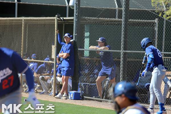 다저스 유망주 장현석, 시즌 첫 등판 5이닝 2실점 호투