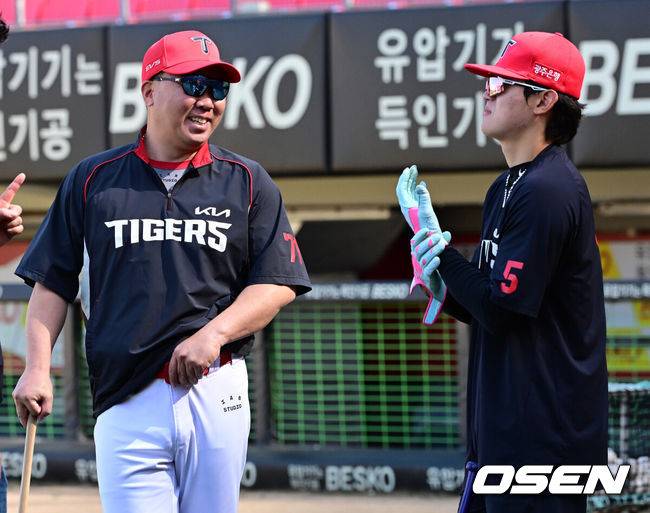 ‘8연승 도전’ KIA 라인업 공개! 김도영 4번 DH+나성범 선발 제외…이의리-주효상 배터리 [오!쎈 잠실]